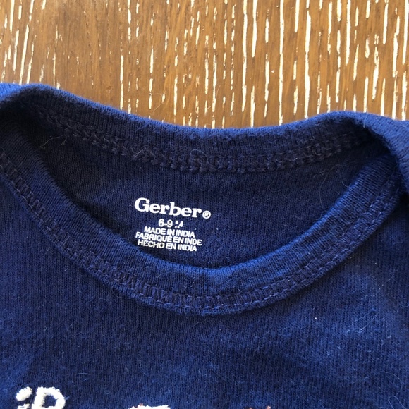 Gerber Junior Varisty Onesie - Picture 2 of 3